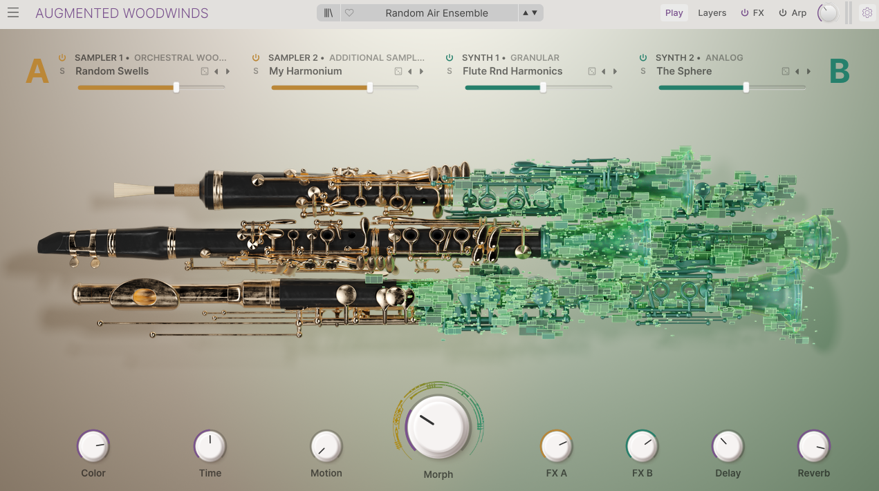 Arturia Augmented WOODWINDS
